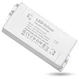LED-transformator 12 V 60 W – transformator 230 V till 12 V, strömförsörjning 5A, inget flimmer, inget buller, förare för G4 GU5.3 MR11 MR16, inte dimbar