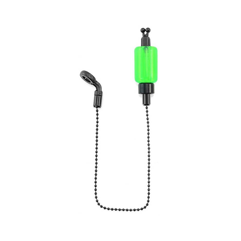 Fishing Chain Alert Alarm Hanger Carp Rod Strike Indicator Ideal for Outdoor Fishing Enthusiasts Green