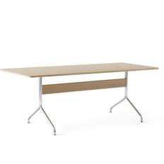 &Tradition Pavilion Av19 Matbord 200x90 Cm Ek/krom - Matbord & Barbord Fanér Ek - 132994A276A086
