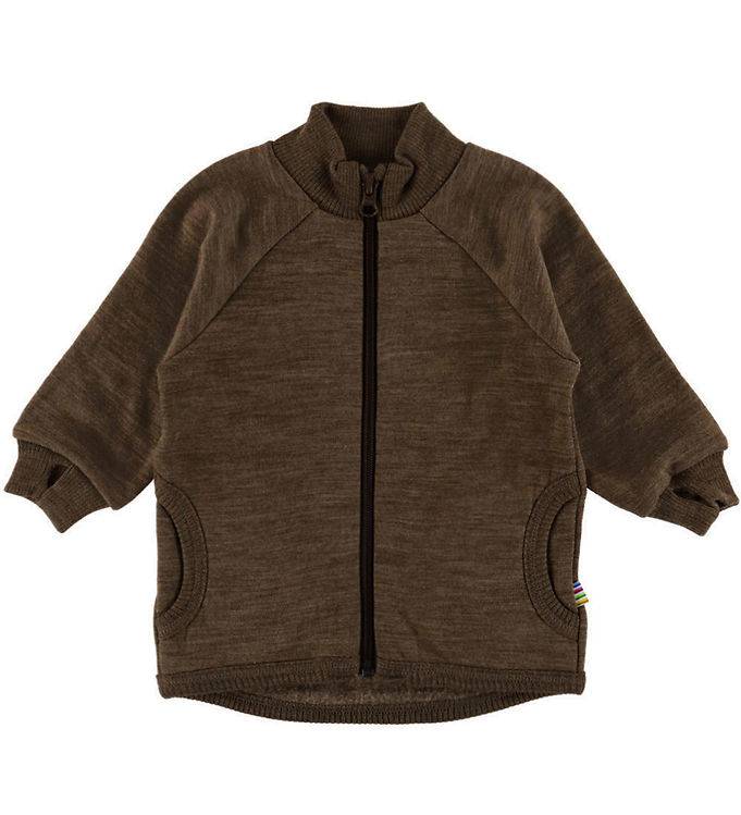 Joha Cardigan - Ull - Mörkbrun - Joha - 80 - Cardigan