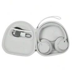 Fodral kompatibelt med Sony WH-CH720N WH-CH520 brusreducerande trådlösa hörlurar Bluetooth Over The Ear-headset, bärande förvaring för JBL Tune 510BT/ - Vitt