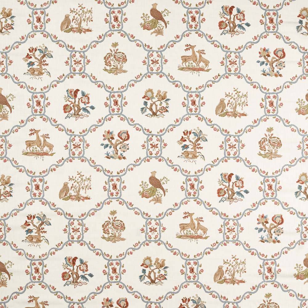 Sanderson Partridge & Pear Porcelain/Blossom Tyg