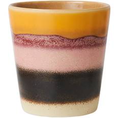 HK Living 70s Ceramics Coffee mug Sunset - NO_SIZE Muggar Med Öra Från Magasin - Multi (NO_SIZE)