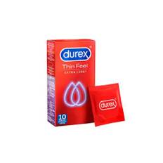 Durex - Condoms Thin Feel Extra Lube 10 st.