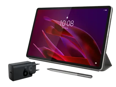 Lenovo Yoga Tab Essentials Bundle 12GB 256GB Qualcomm® Snapdragon 8 Gen 3-processor 3,30 GHz , Android 15 eller nyere, 256 GB UFS 4.0