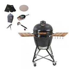 Kamado SUMO Keramisk Kolgrill Midi 21″ – Svart Ink. Tillbehörspaket