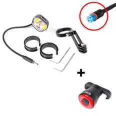 Cykellygte til elcykel Light5 EB1000, Bosch, 1000 lm, Forlygte + Light5 Blip-baglygte (Performance CX Gen 4 Smart System BES3)