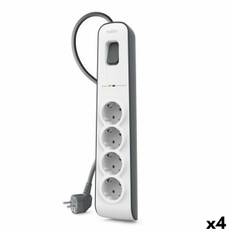 Belkin 4-uttag förlängningssladd med strömbrytare (2m)