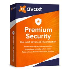 Avast Premium Security (1 År / 1 PC) - Senaste versionen + gratis uppdateringar