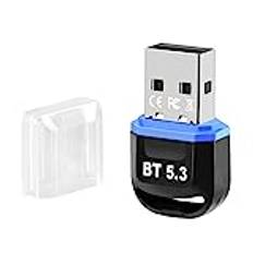 5.3 USB Bluetooth-adapter för bärbar dator Bluetooth-hörlurar tangentbord mushögtalare skrivare fönster