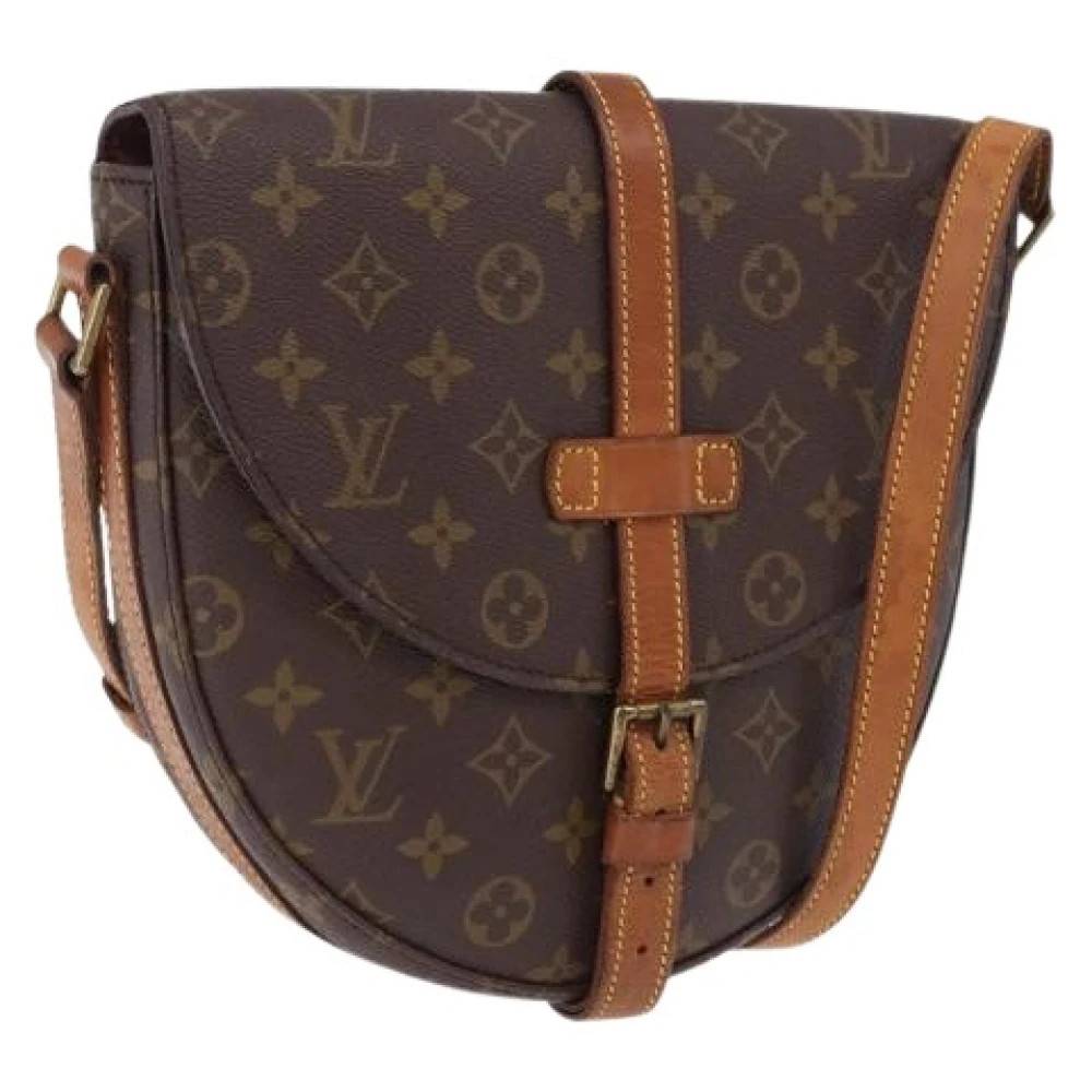 Louis Vuitton Vintage Pre-owned Skuldertaske - Vintage - Dame - Brun - ONE SIZE - Uld