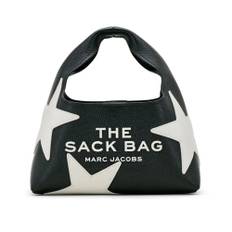 Marc Jacobs, Taske, Dame, Sort, ONE SIZE, Uld, Mini Sæk Taske med Stjernemotiv