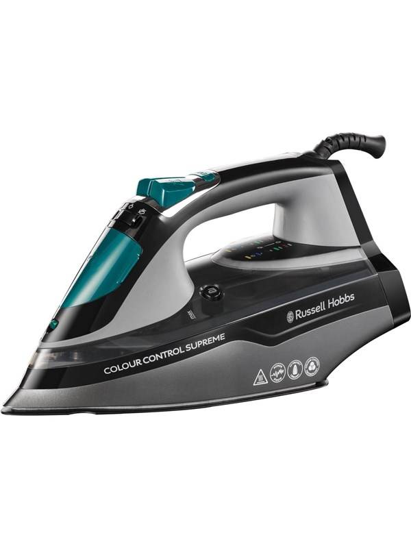 Russell Hobbs Dampstrygejern Colour Control Supreme