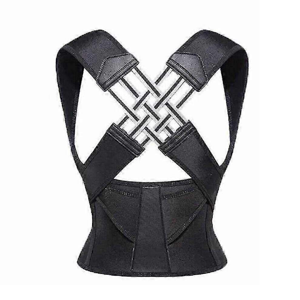 (L) Posture Corrector Back Brace - Breathable Support For Men & Women