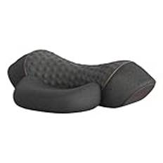 Nackmassageapparat, 3-i-1, 3-i-1 hals och axel massageapparat, massagekudde, nacksträckare, nackavslappnande för djup vävnad, sömnstöd, 41 x 27,8 cm