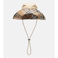 Burberry Burberry Check gabardine hat
