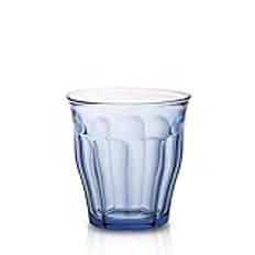 Duralex 25 cl Picardie Tumbler, 6-pack, marinblå 1027BB06/6 genomskinlig