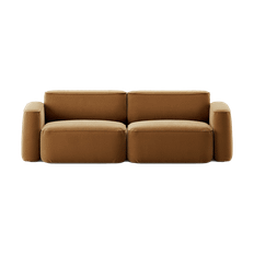 Massproductions Patch 2,5-sits soffa Atlantis 91 Cumin - Brun