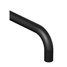 Vola 010 fast tud med vandbesparende luftblander - 160 mm i mat sort