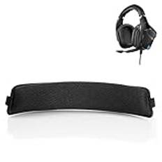 DowiTech slitstarkt huvudbandsbyte kompatibelt med Logitech G935 G635 G933 G633 trådlösa spelheadset huvudband med andningsbart tyg