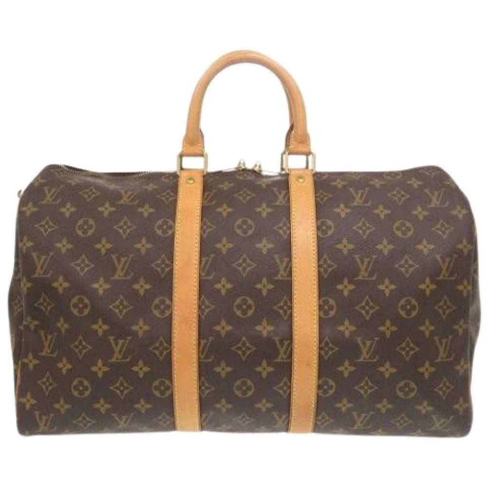 Louis Vuitton Vintage Pre-owned Canvas Weekendtaske - Vintage - unisex - Brun - ONE SIZE -