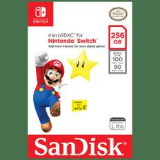 Sandisk 256Gb Nintendo Switch Micro Sd - 256GB MarioStar