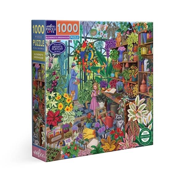 Alchemist's Greenhouse - Puslespil 1000 brikker fra eeBoo