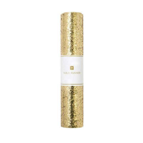 Talking Tables Bordslöpare Guld & Glitter - Modern Metallics