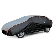 Walser Hagelschutz Abdeckplane, Autogarage, Vollgarage Größe 4 - 100% Polyester, Anthrazit-Schwarz