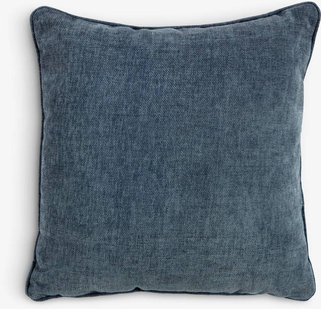 HORNFIOL Pyntepude HORNFIOL 45x45 chenille blå