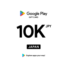 Google Play ¥10000 JPY Gift Card (JP) - Digital Code