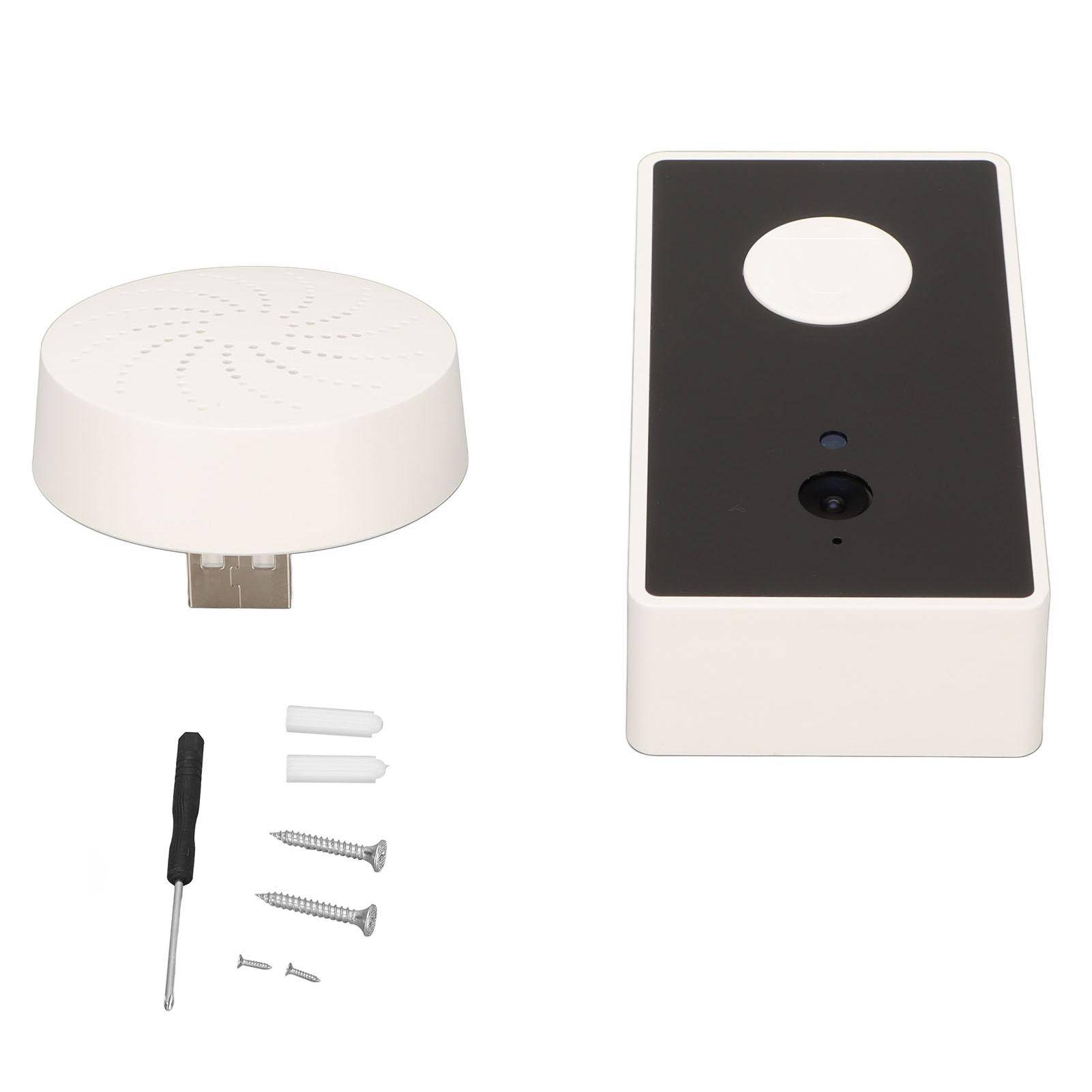 Wireless Video Doorbell 2 Way Voice Intercom Night Vision Remote Smart Bluetooth WiFi Camera