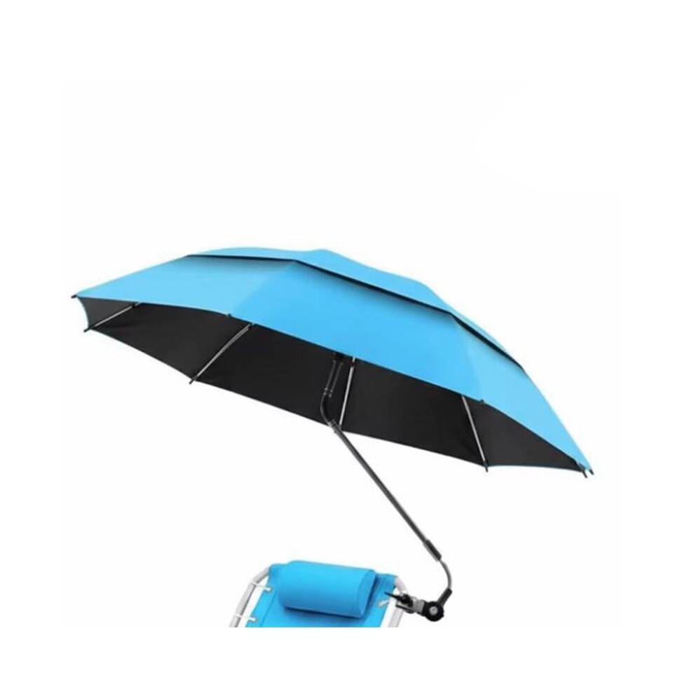 360 Adjustable Adjustable Shade Umbrella Sun Protection UV Protection Beach Umbrella with Clamp Large Size