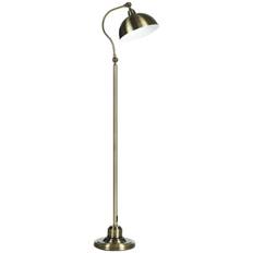 Gulvlampe Vintage Messing look Justerbar Vinkel 152 cm