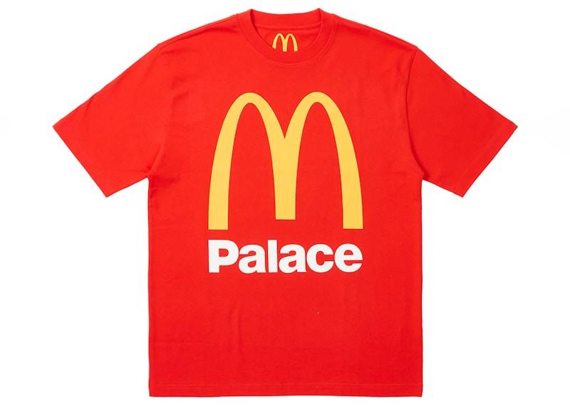 Palace x McDonald's Logo T-shirt Red - S / Levering 3 til 6 dage