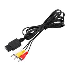 Ljud-TV-videokabel A/V-komposit RCA-kabel för N64 Nintendo GameCube