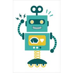 Affisch på 286 x 439 mm - Robot - Konst & Nöje