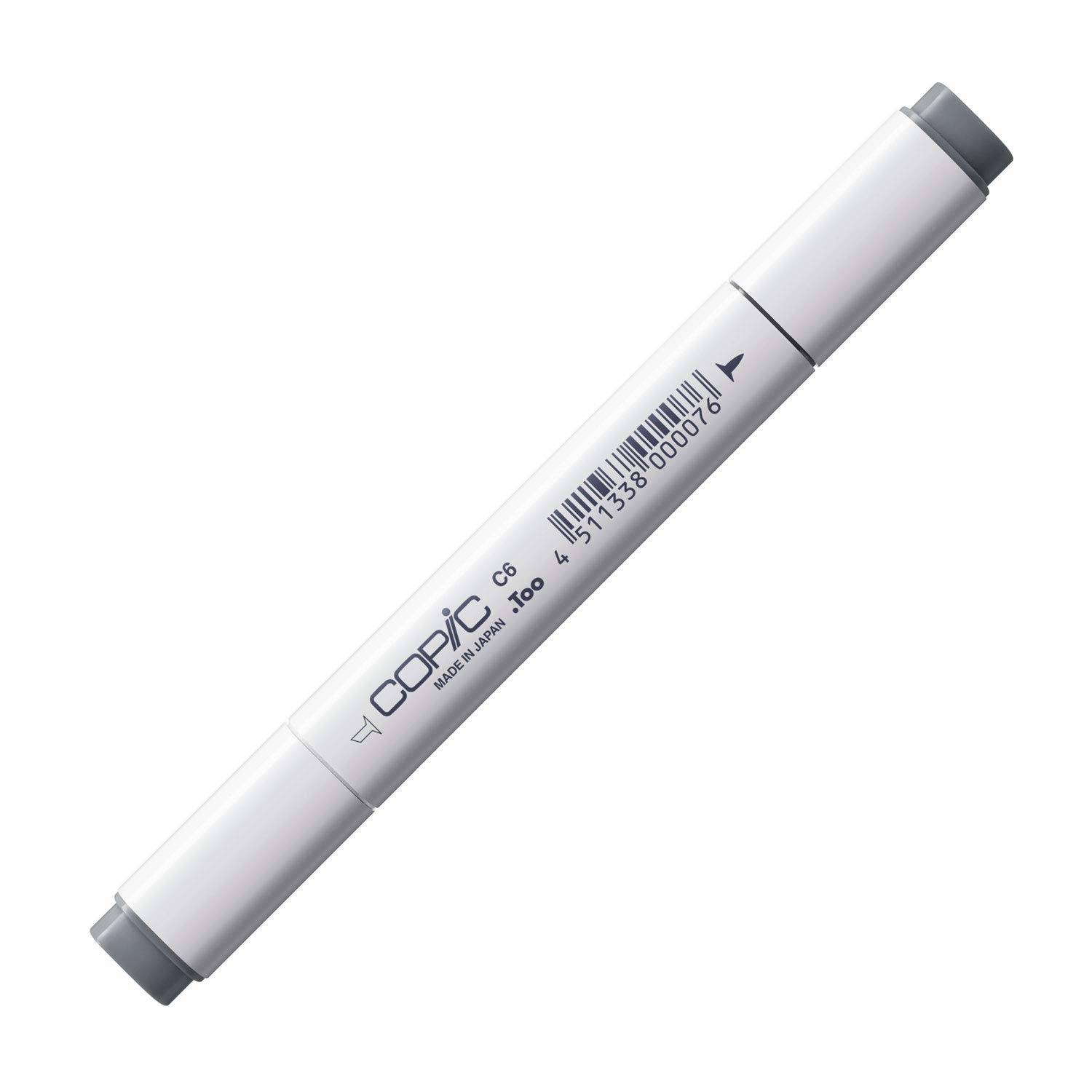 Copic Classic C6 Cool Gray No.6 grå färg