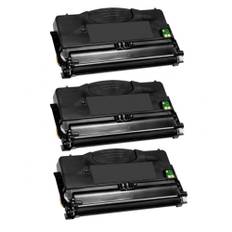 Lexmark E120 BK combo pack 3 stk - Sort 6000 sider - Kompatibel Toner 12016SE