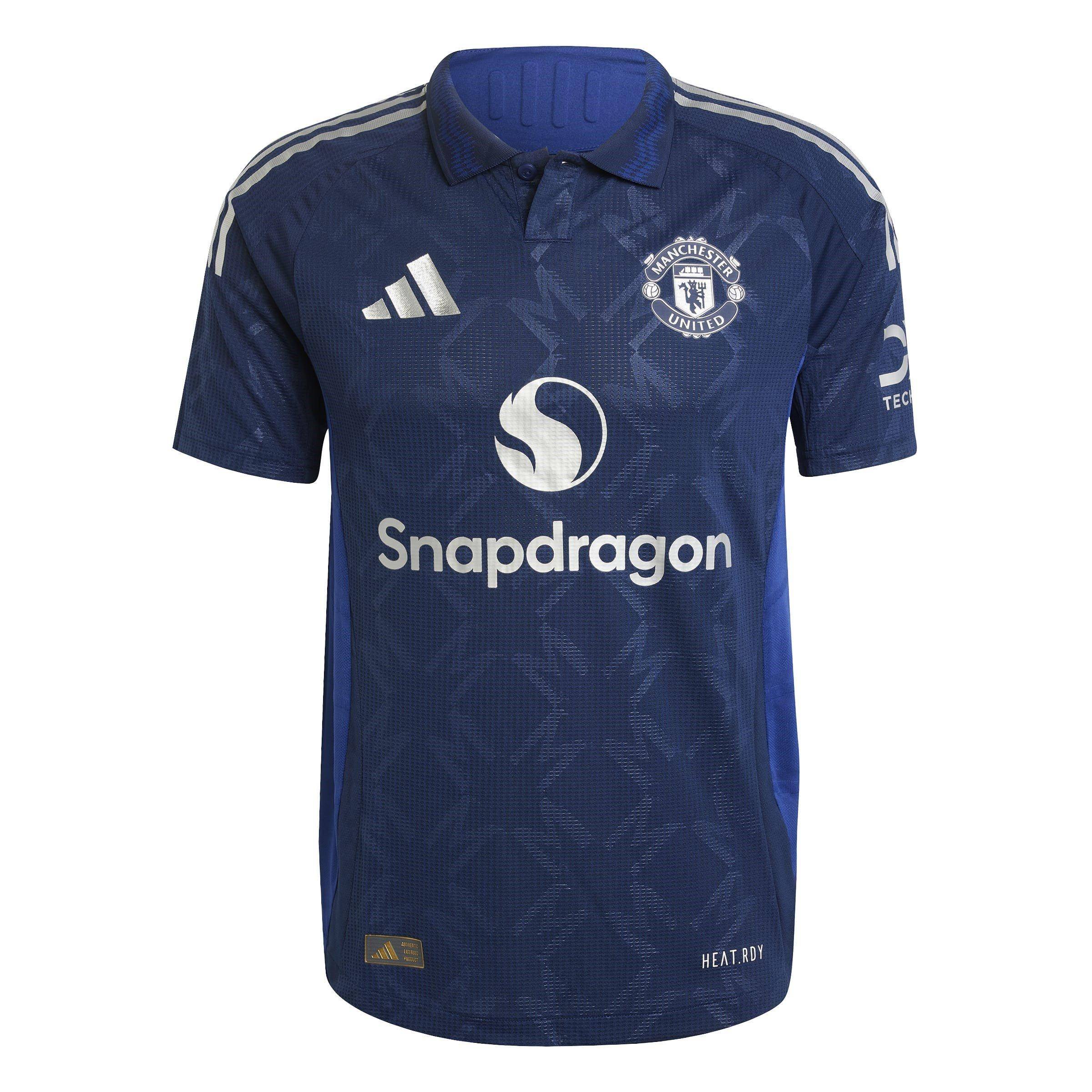Adidas Manchester United Authentic Away Shirt 2024 2025 Adults