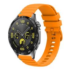 Huawei Watch GT 4 46mm Urrem i silikone - Orange