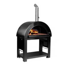 (Outlet) - Myoutdoorkitchen - Black Collection - Vedeldad pizzaugn - Denver