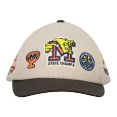 Market, Accessoarer , Herr, ONE Size, Polyester, Baseballkeps med Broderad Patch