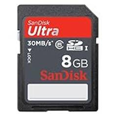 SanDisk Ultra SDHC 8 GB klass 4 minneskort