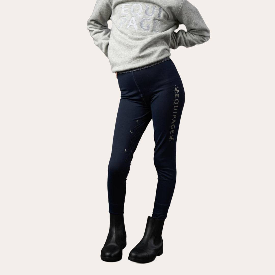 Ridbyxa Maggie Kids Fullgrip Equipage Blå