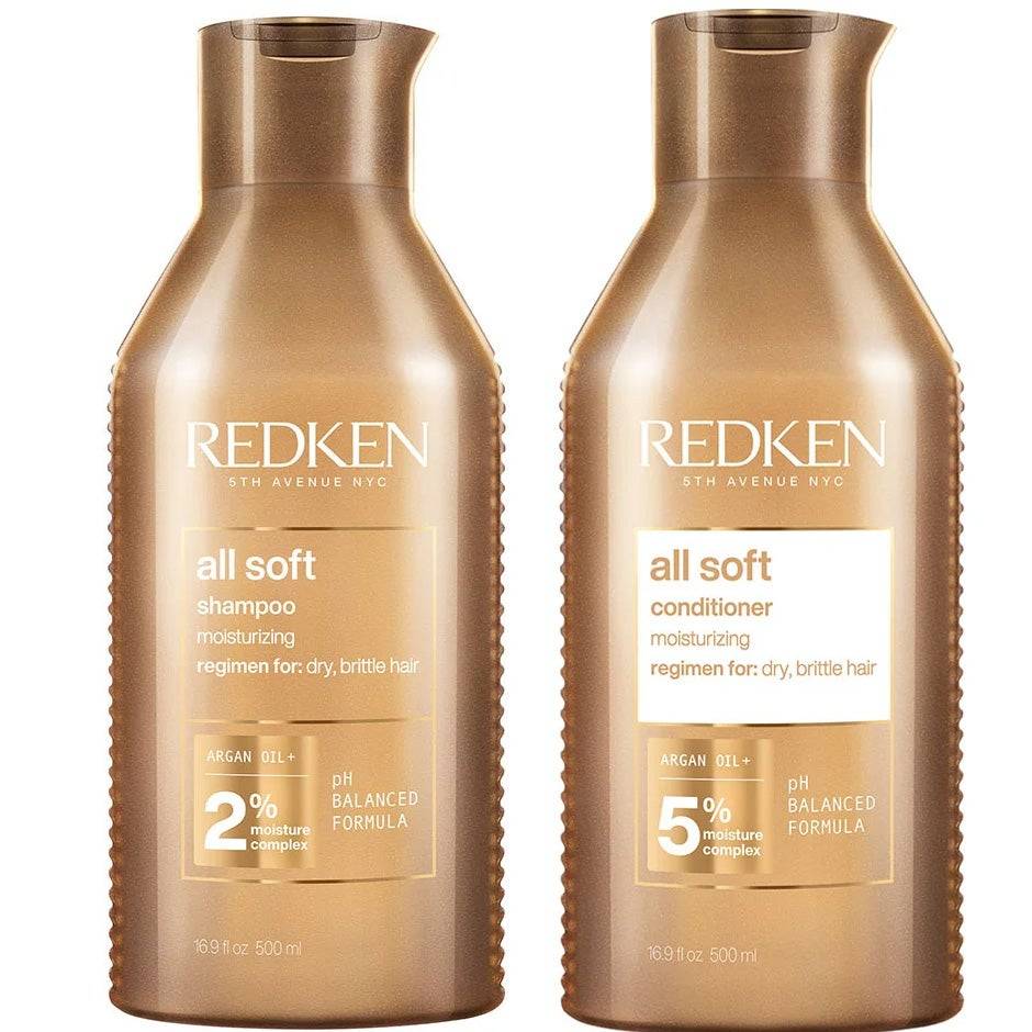 Redken All Soft Set Shampoo & Conditioner 500ml