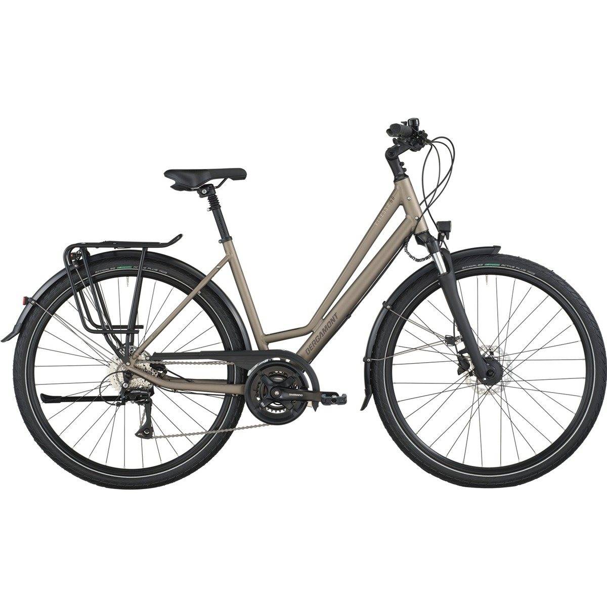 Hybridcykel Bergamont Vitess 50 Amsterdam Warm Silver (XS)