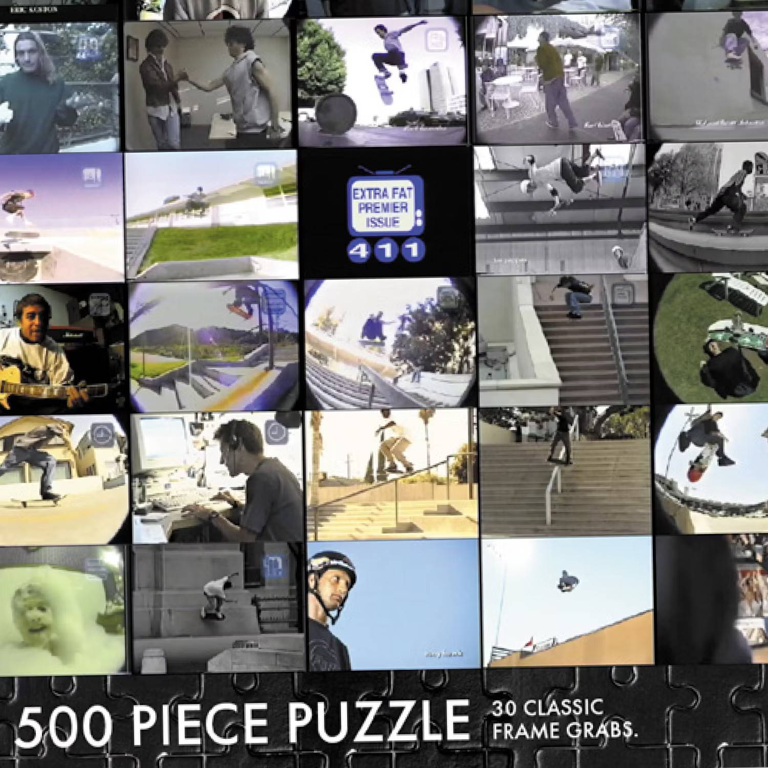 Puzzle 500pcs 30 Classic Frame Grabs 411VM