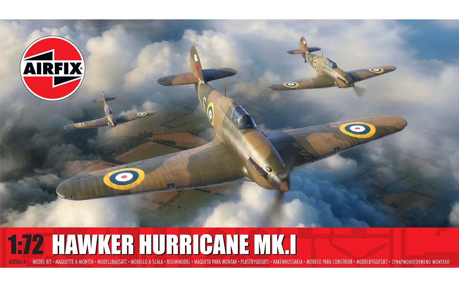 Hawker Hurricane Mk.I, skala 1/72