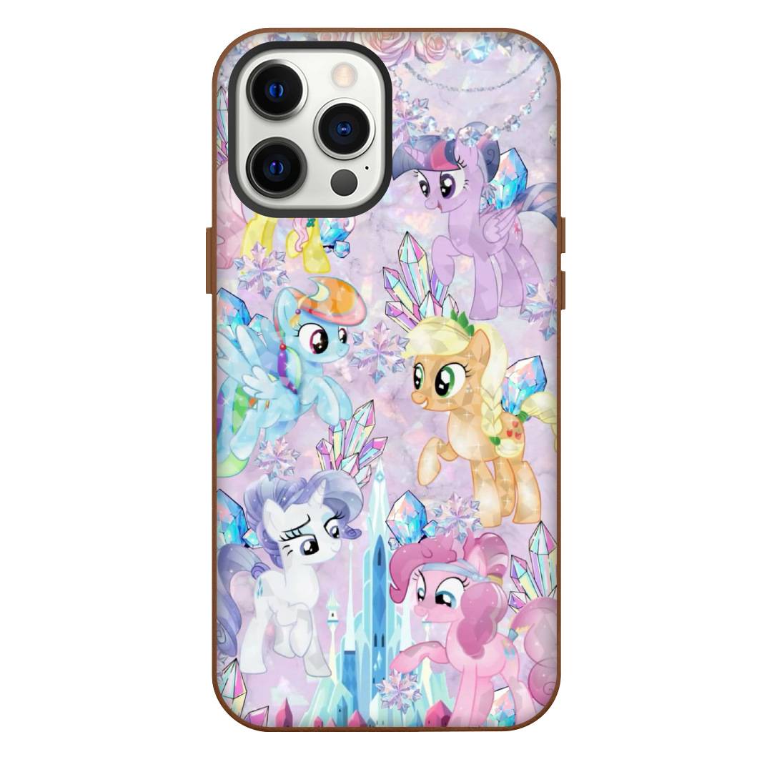 My Little Pony Phone Case For iPhone Samsung Galaxy Pixel OnePlus Vivo Xiaomi Asus Sony Motorola Nokia - My Little Pony Characters Crystal Portrait Poster.